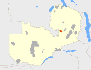 Kasanka Trust Map