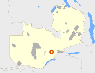 Lusaka National Park Map