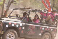 The Girls Must Be Crazy in the Elephant Charge 2010
