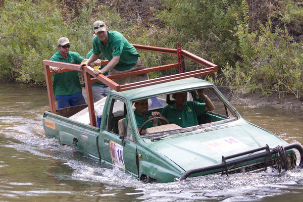 The Green Mambas in the Elephant Charge 2010