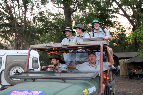 The Green Mambas in the Elephant Charge 2011