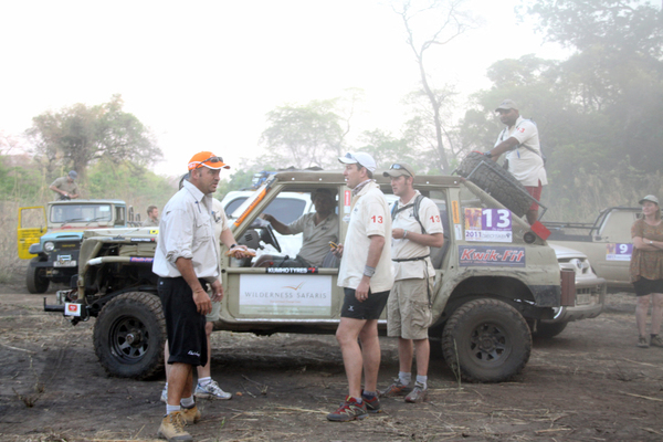 Mudhogs in the Elephant Charge 2011