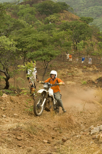 The Easy Riders in the Elephant Charge 2008