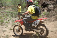 The Biking Baboons in the Elephant Charge 2012