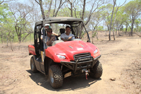 Big Red Honda in the K2 & Mwala Crushing Elephant Charge 2014