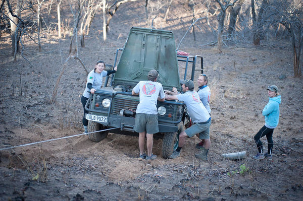 Team Kafue in the Fuchs Elephant Charge 2019